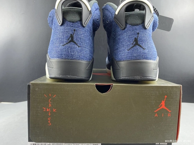 Air 6 Denim Jordan CT5350-401 Washed 0704